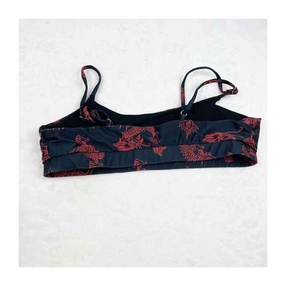 BUY 1 GET 1 FREE black and red dragon bra medium - Picture 2 of 10